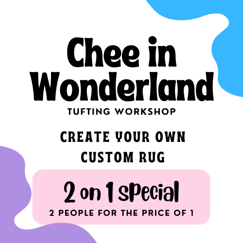 2 on 1 Rug Tufting Workshop